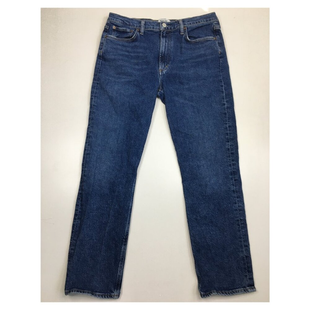 AGOLDE Merrel Medium Wash Organic Cotton Blend 5 Pocket Jeans